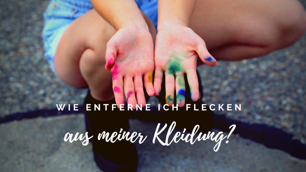 Flecken entfernen